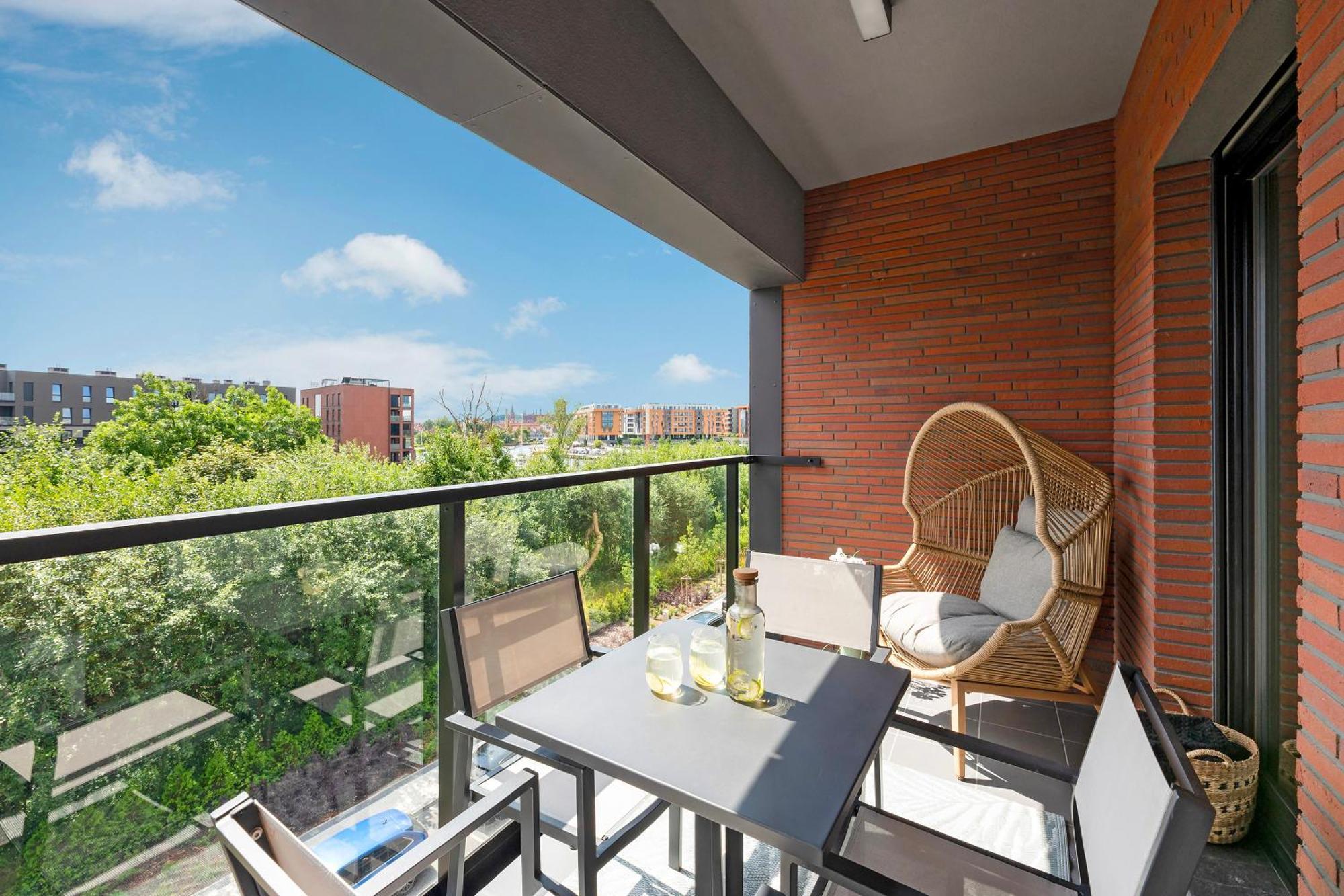 Nadmotlawie Estate Gym, Sauna & Parking By Downtown Apartments غدانسك المظهر الخارجي الصورة