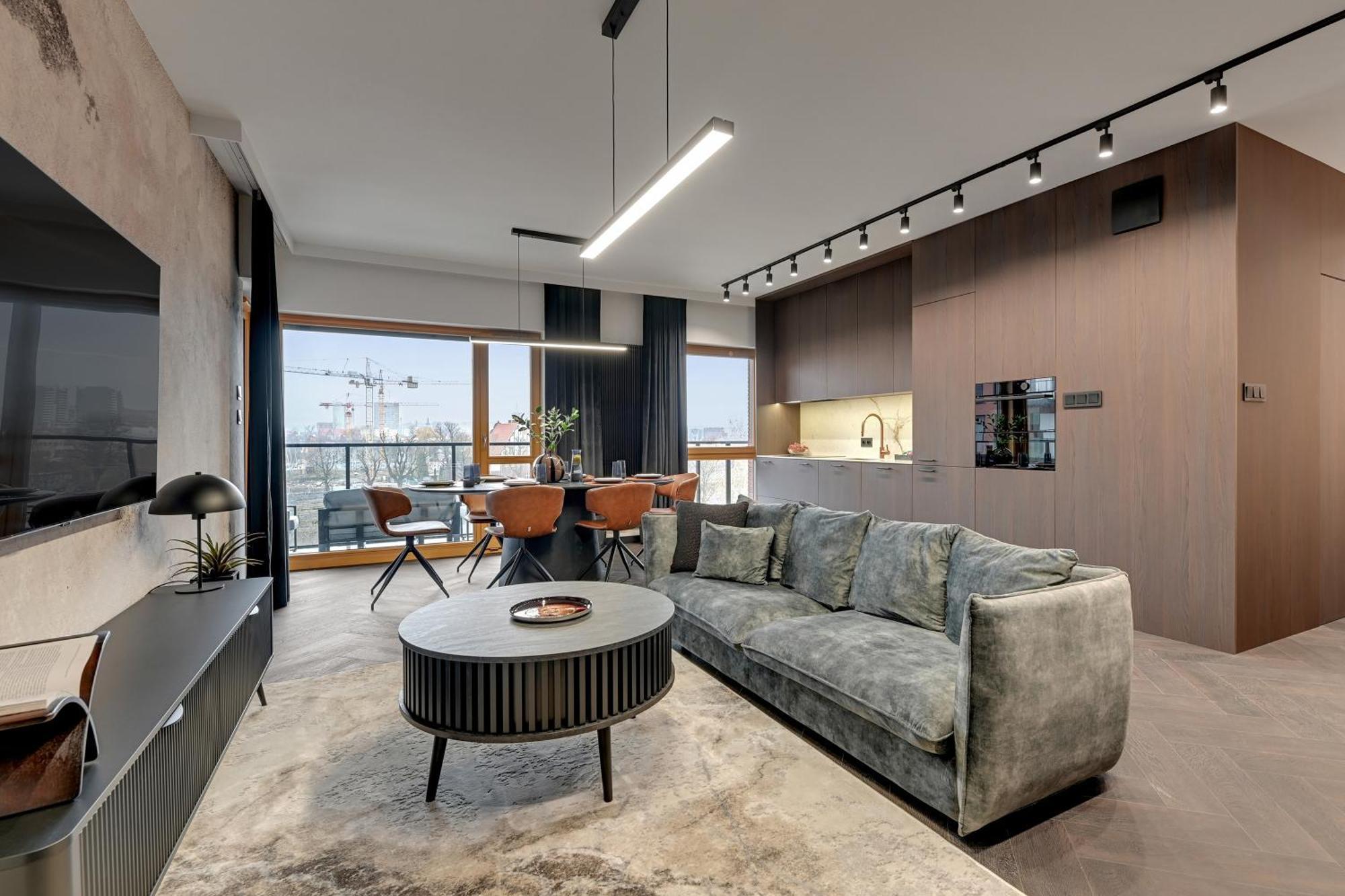 Nadmotlawie Estate Gym, Sauna & Parking By Downtown Apartments غدانسك المظهر الخارجي الصورة